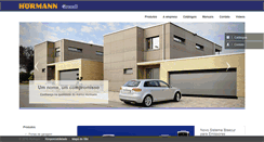 Desktop Screenshot of hormann.com.br