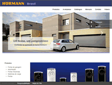 Tablet Screenshot of hormann.com.br