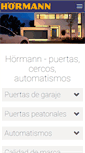 Mobile Screenshot of hormann.es