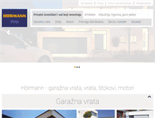 Tablet Screenshot of hormann.rs