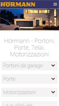 Mobile Screenshot of hormann.it