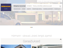 Tablet Screenshot of hormann.ee
