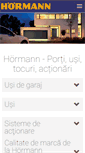 Mobile Screenshot of hormann.ro